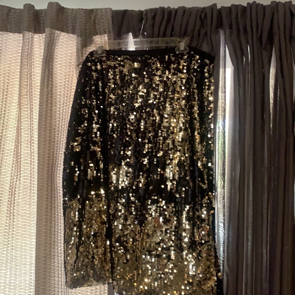Nine West xxl full sequin skirt - Picture 4 of 7